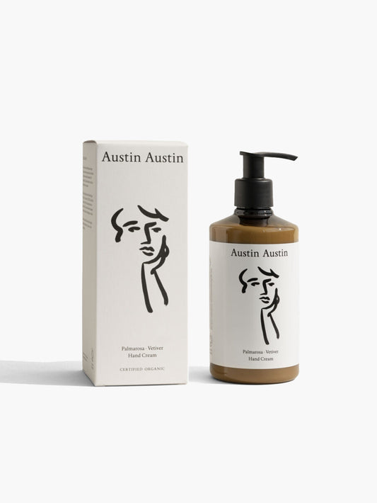 Hand Cream, Palmarosa & Vetiver - WLLW - moisturizing hand cream
