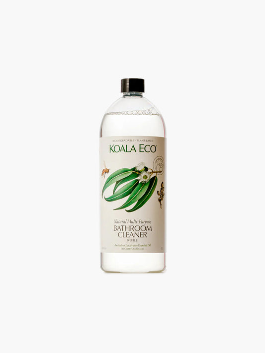 Natural Bathroom Cleaner - Multi-Purpose Bathroom Cleaner Refill, Eucalyptus