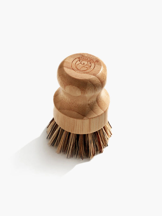 Agave and Hemp Scrubbing Brush - WLLW - natural scrub brush