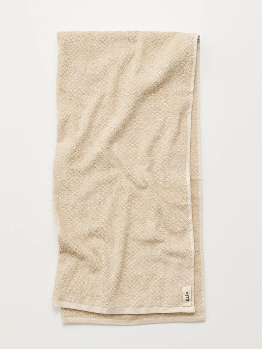 Organic Cotton Bath Towel - Linen Bath Towel, Pure Nature
