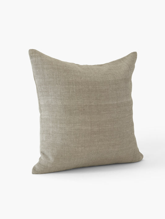 Handspun Cotton Pillow, Ash - WLLW - organic cotton pillows