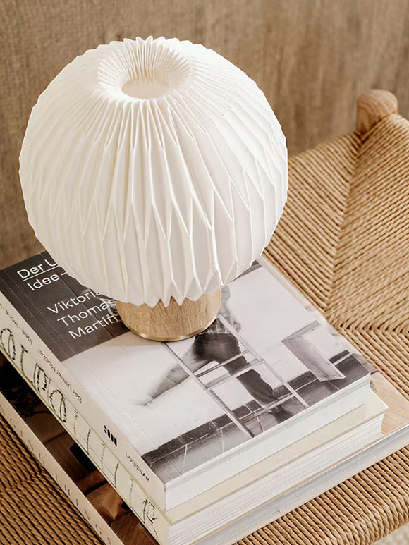 375 Table Lamp Small, Light Oak
