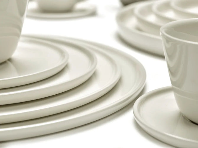 Breakfast Plate Ivory Cena