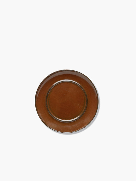 Saucer for Coffee Cup - Saucer For Coffee Cup Rust Terres de Rêves