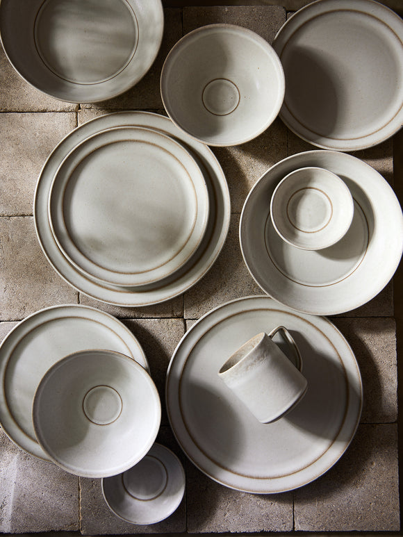 Recycled Clay Stoneware Deep Serving Bowl