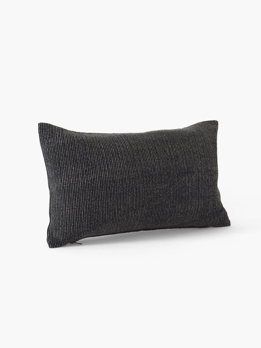 Sofa Lumbar Pillow - Stone Lumbar Pillow, Black