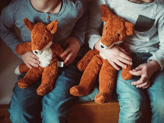 Floppy Animal Fox - WLLW - soft stuffed animal 