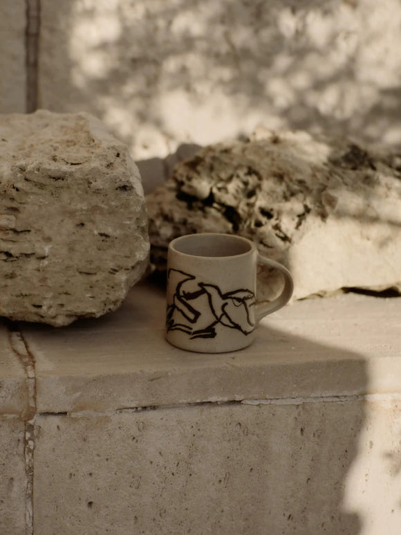 Ceramic Mug, Cream