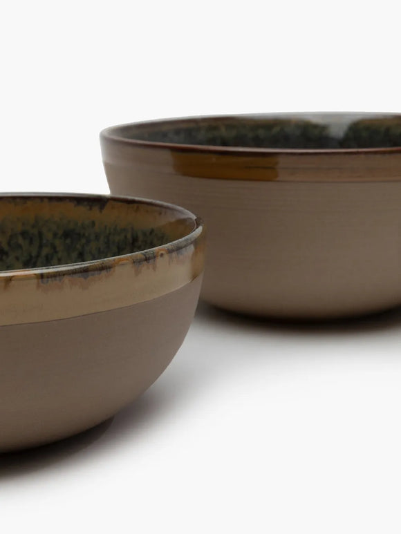 Breakfast Bowl Indi Grey Surface