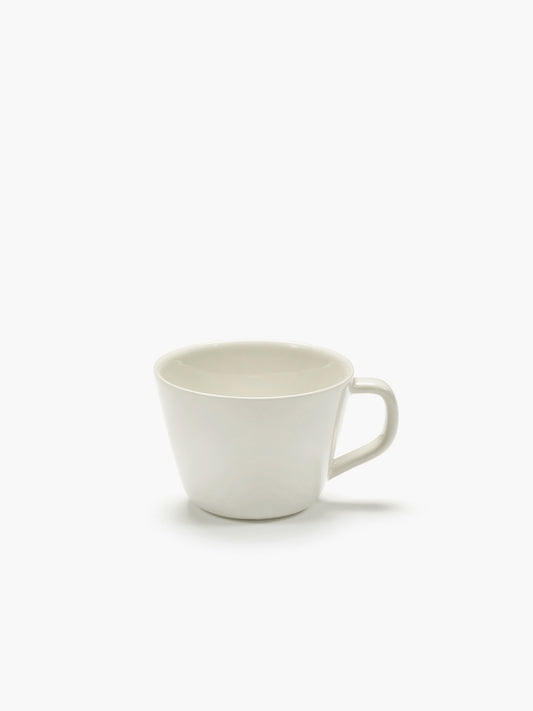 Cappuccino Cup Ivory Cena - WLLW - stoneware coffee mugs