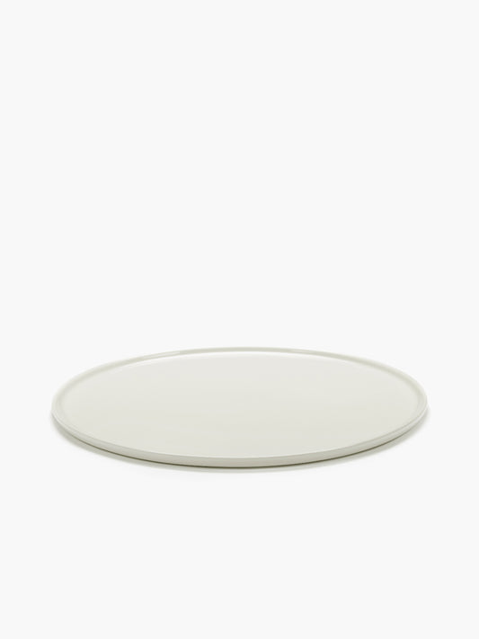 Dinner Plate Ivory Cena - WLLW - stoneware plate 
