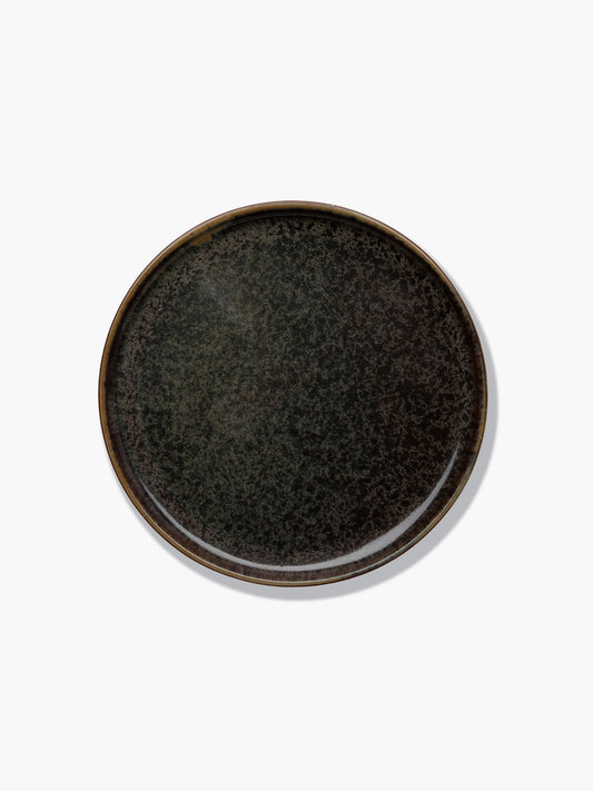 Breakfast Plate Indi Grey Surface - WLLW - stoneware plates