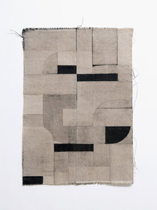 Textile Wall Art - Ink Relic 15