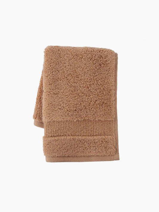 Turkish Towel Cotton - Heritage Washcloth, Almond