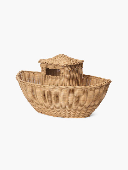 Braided Ark Basket, Natural