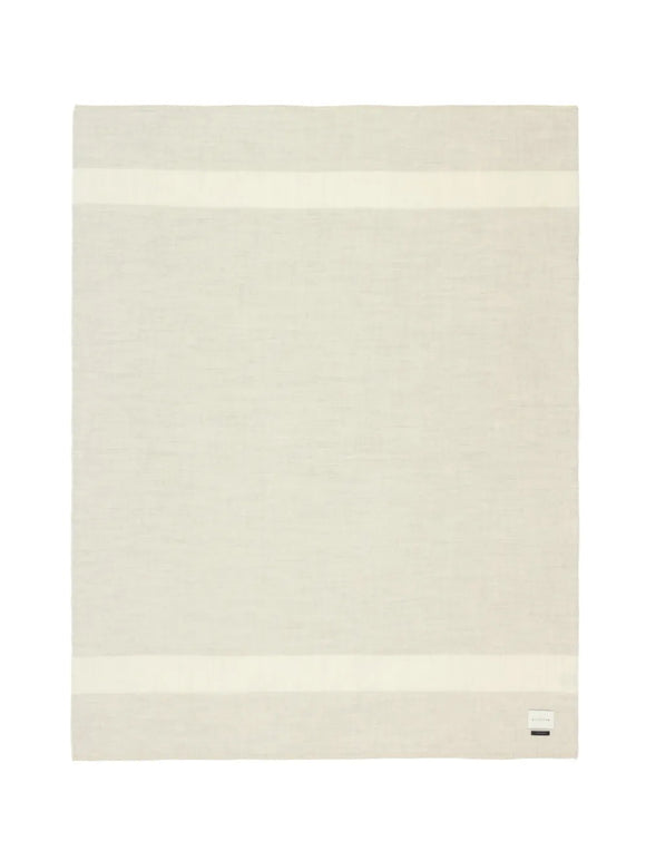 Mason Throw, Ivory/Shoji