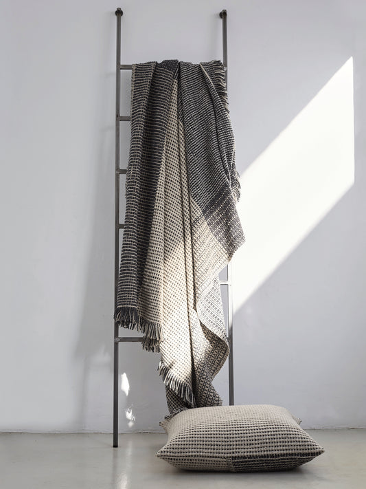 Wool Throw Blanket - Time Throw